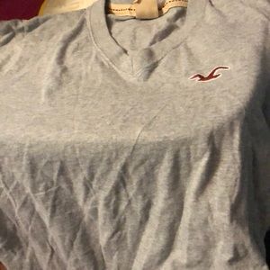 Gray Hollister t-shirt